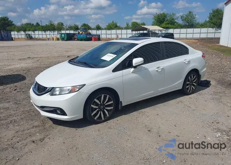 2015 Honda Civic Ex-L из США, поврежденный, VIN 19XFB2F92FE007036